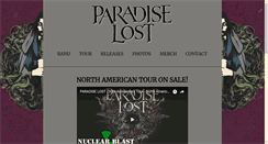 Desktop Screenshot of paradiselost.co.uk