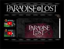 Tablet Screenshot of paradiselost.pl